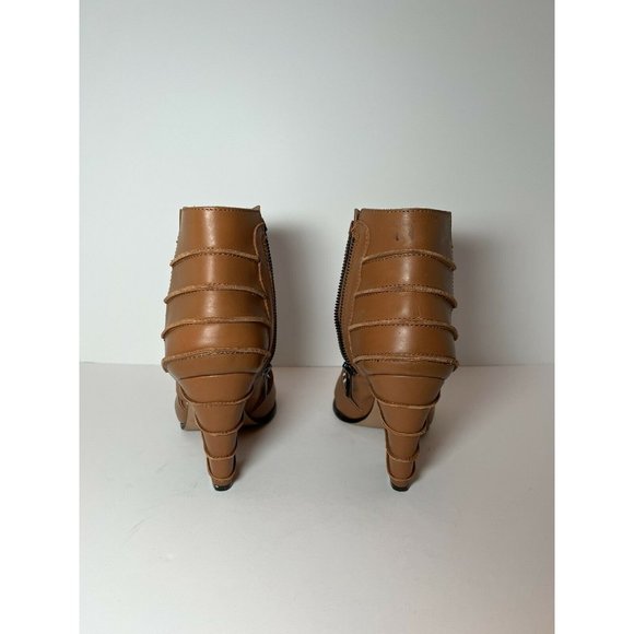 Steven by Steve Madden leather zipper heel Size 9.5 - Picture 5 of 5